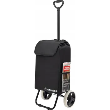 Nákupní taška Nákupní vozík Carelle černý polyester
