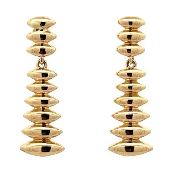 Náušnice Zlaté Visací Náušnice 7122557