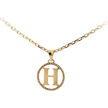 Přívěsek Zlatý Přívěsek Písmeno H 7151827