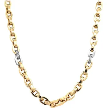 Náhrdelník Zlatý Náhrdelník se Zirkony 7040328