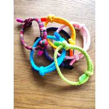 Obojek pro psa Rozlišovací šňůrkové obojky Velikost: L