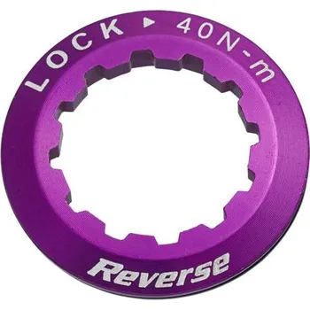 Kazeta přesmyku Pojistná matice Reverse Lock Ring Purple 01208