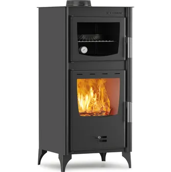 Krbová kamna EDEN Krbová kamna teplovzdušná s troubou 12kw