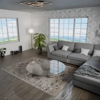 Koberec JUTEX Kusový koberec NEPAL 262 6525 90 BARVA: Béžová, ROZMĚR: 65x110 cm