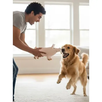 Hračka pro psa Sinsay - Hračka pro zvířata - pastelová růžová - 704AM-03X - 704AM-03X-ONE-5