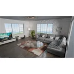 JUTEX Kusový koberec NEPAL 551 1636 61 BARVA: Červená, ROZMĚR: 200x290 cm