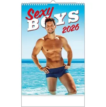 Sexy Boys, nástěnný kalendář 2026