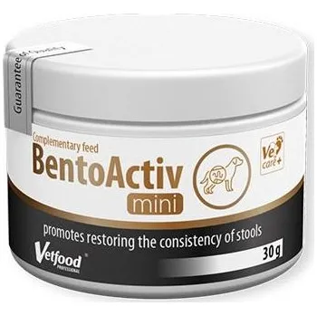 Vetfood Podpora při průjmu - Bentoactiv mini 30g