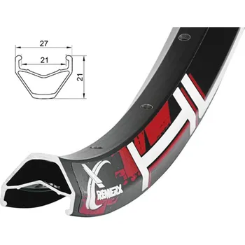 Ráfek na kolo Remerx Hurry 584x21 BA 32 děr (27.5"), FV (Ráfek REMERX Hurry 584x21 BA 32 děr (27.5"), FV)