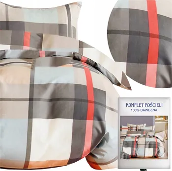 Povlečení Povlečení 160x200 Sada 3 dílná Bavlněný Satén Stylová Aida