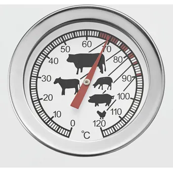 Kuchyňský teploměr Teploměr na pečení Průměr 5,3 cm, délka 12 cm.