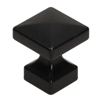 Nábytkové kování Nábytková úchytka knopka RETRO GAMET GR47 ČERNÁ