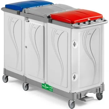 Úklidový vozík Meva Úklidový vozík se třemi komorami