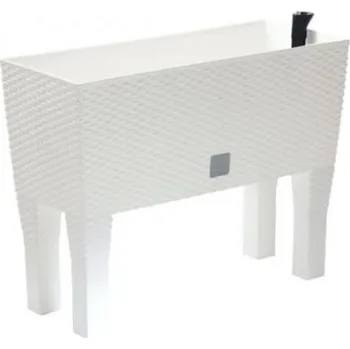 Meva Obdélníkový květináč Rato Case 72 l - bílá