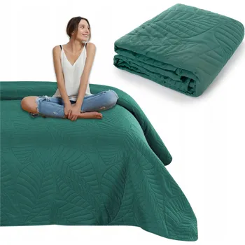 Přehoz na lůžko Přehoz na postel 200x220 Dekorační z mikrovlákna Nicole