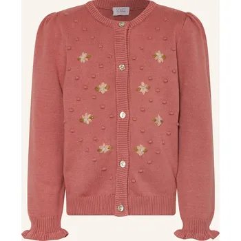 Dámský svetr Hust And Claire Dívčí Svetr Hccamilia S Volány, starorůžová /...