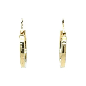 Náušnice Zlaté Kruhové Náušnice 7121773