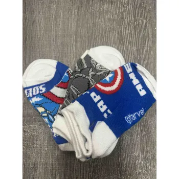 Kotníkové ponožky AVENGERS 3pack Barva: mix C - kluk, Velikost: 27-30