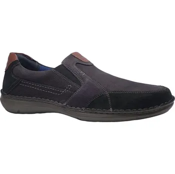 Pánské mokasíny Vycházkové mokasíny-flexiblové, Josef Seibel, New Anvers 01, šíře K (Extra Wide), černá: Černá Hladká kůže 31,9 48 K - extra široká (28936-28937)