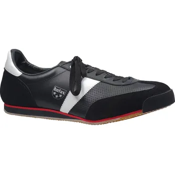 Pánská sálová obuv Fotbalová obuv-halová+obuv pro volný čas, Botas, Classic Premium, černo-bílá: Černá Hladká kůže 33,4 50 EU (F) 51 G - standardní šíře (13575-13578)