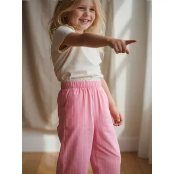 Sinsay - Kalhoty wide leg - růžová - 769IL-30X - 769IL-30X-116