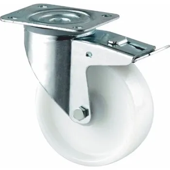 Zahradní technika Meva Transportní kolo polyamidové otočné s brzdou 80 mm