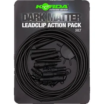 Rybářský háček Korda montáž Dark Matter Action Pack Varianta: Silt (KDM003)