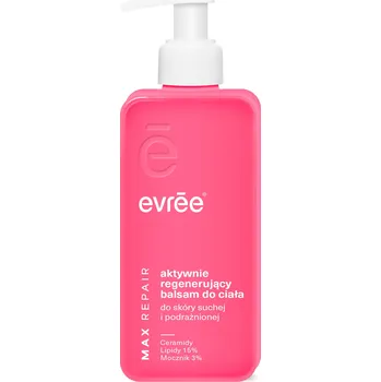 Tělový krém EVRĒE MAX REPAIR Aktivně regenerační tělový balzám pro suchou a podrážděnou pokožku, 300 ml