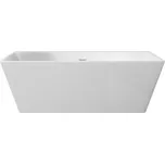 Volně stojící akrylátová vana Deante Hiacynt, odtok uprostřed, 160 x 75 cm