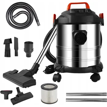 Vysavač PRŮMYSLOVÝ VYSAVAČ MOKRO-SUCHÉ VYSÁVÁNÍ MULTIFUNKČNÍ VYSAVAČ 18KPA 2000W