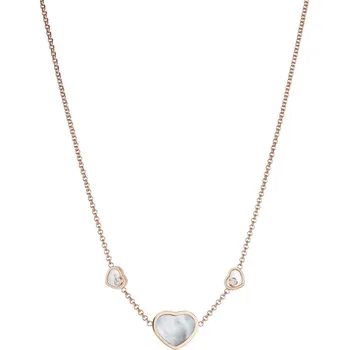 Náhrdelník Zlatý Náhrdelník Chopard Happy Hearts 81A082-5301 2030021