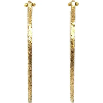 Náušnice Zlaté Kruhové Náušnice 7120940