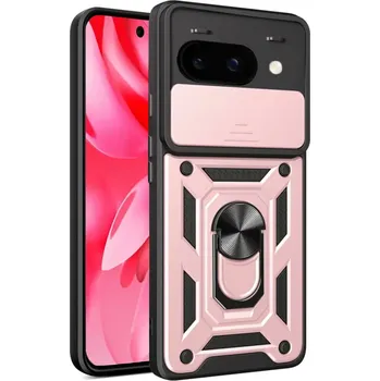 Pouzdro na mobilní telefon Kryt Google Pixel 9a Techsuit CamShield Pro rose gold