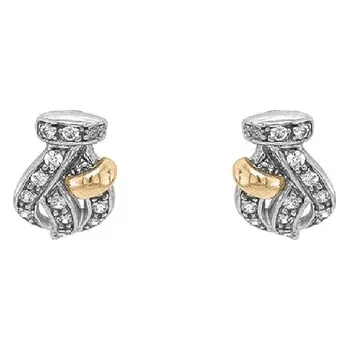 Náušnice Zlaté Náušnice se Zirkony 7121807