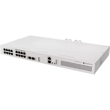 Switch MikroTik CRS418-8P-8G-2S+RM, Cloud Router Switch