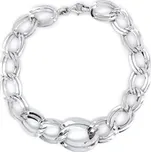 Elegantní dámský náramek z bílého zlata 7010144