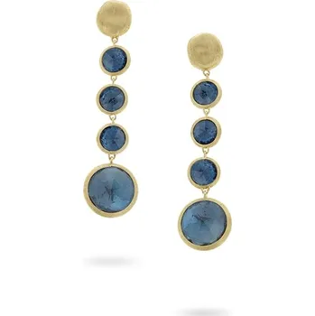 Náušnice Zlaté Náušnice Marco Bicego Jaipur OB901 TPL01 Y MB70099