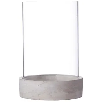 Svícen Svícen s betonovou základnou Siri 12x20 cm