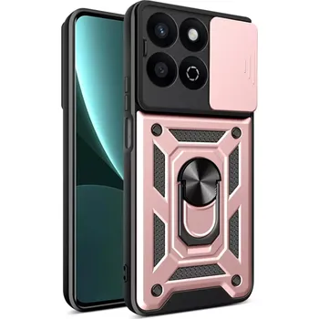 Pouzdro na mobilní telefon Kryt Honor 200 Smart / X7c Techsuit CamShield Pro rose gold