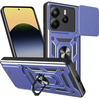 Pouzdro na mobilní telefon Kryt Xiaomi Redmi Note 14 5G Techsuit CamShield Pro modrý