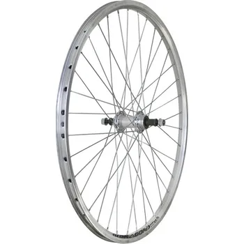 Zapletené kolo DEMA MTB Standard 26" závit (Vypletené kolo DEMA Standard 26" MTB, zadní)