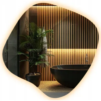 Zrcadlo Zrcadlo PazzoWalls nástěnné asymetrické 676 x 670 mm