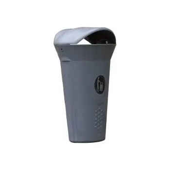 Odpadkový koš Meva Plastový odpadkový koš LUNA s víkem 60 l.