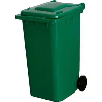 Popelnice Meva Plastová minipopelnička reklamní zelená