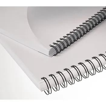 Vázací hřbet Kovové hřbety Eurosupplies (3/1") 8 mm černé