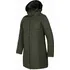 Dámský kabát Alpine Pro Norga tmavě zelený, XXL