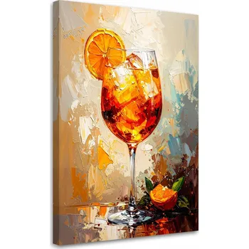 Obraz Obraz do kuchyně baru jídelny, Aperol Koktejl Ovoce 40x60