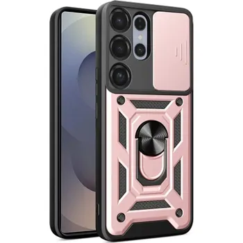 Pouzdro na mobilní telefon Kryt Samsung Galaxy S25 Ultra Techsuit CamShield Pro rose gold