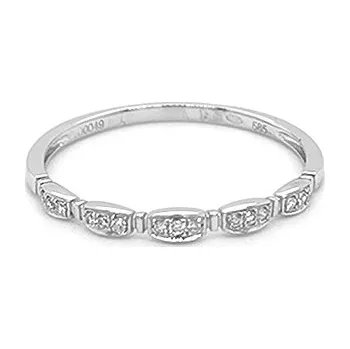 Prsten Zlatý Prsten s Diamanty 2011196