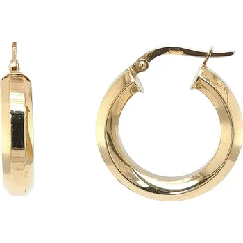 Náušnice Elegantní kruhové náušnice ze žlutého zlata 7121189